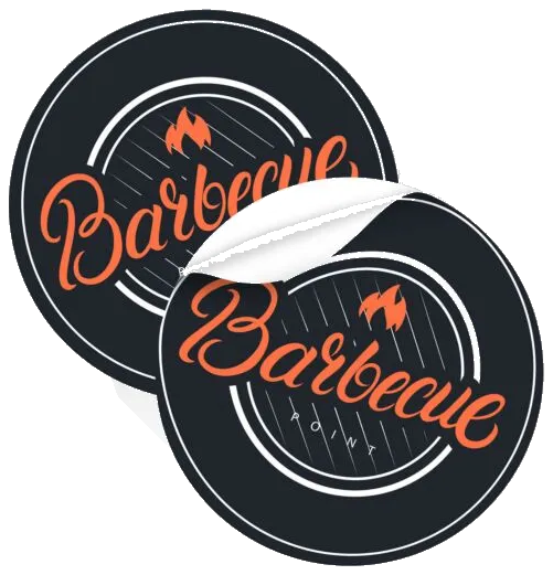 Round stickers